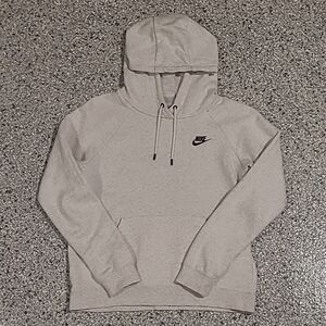 Nike White Hooded Sweatshirt Size Small